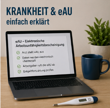 Krankheit & eAU einfach erklärt: Das digitale Missverständnis im Lohnbüro