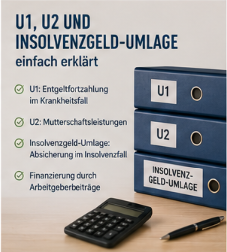 U1, U2 und Insolvenzgeldumlage einfach erklärt: Die unsichtbaren Airbags für Arbeitgeber