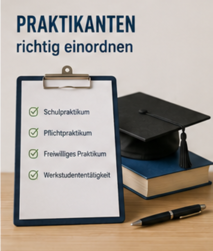 Praktikanten richtig einordnen: Pflichtpraktikum, freiwilliges Praktikum, Schülerpraktikum & Co.